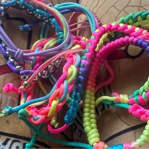 Colorful Kids Friendship Bracelets